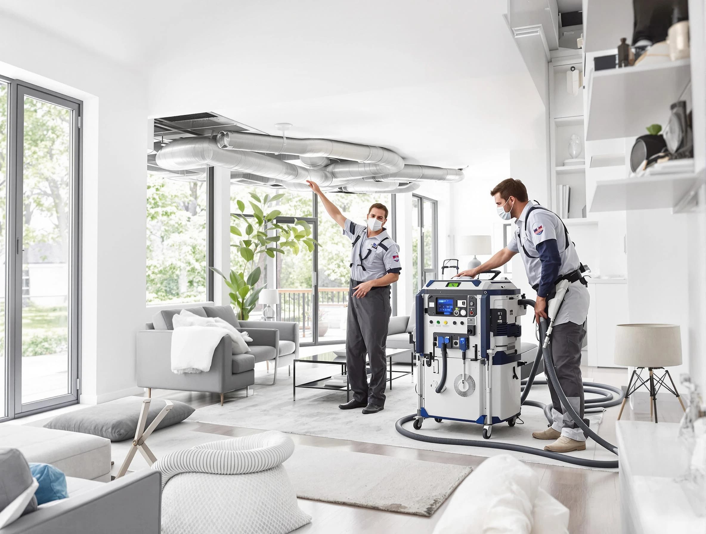 Sylacauga Air Duct Cleaning professional conducting pure air duct cleaning with state-of-the-art equipment in Sylacauga