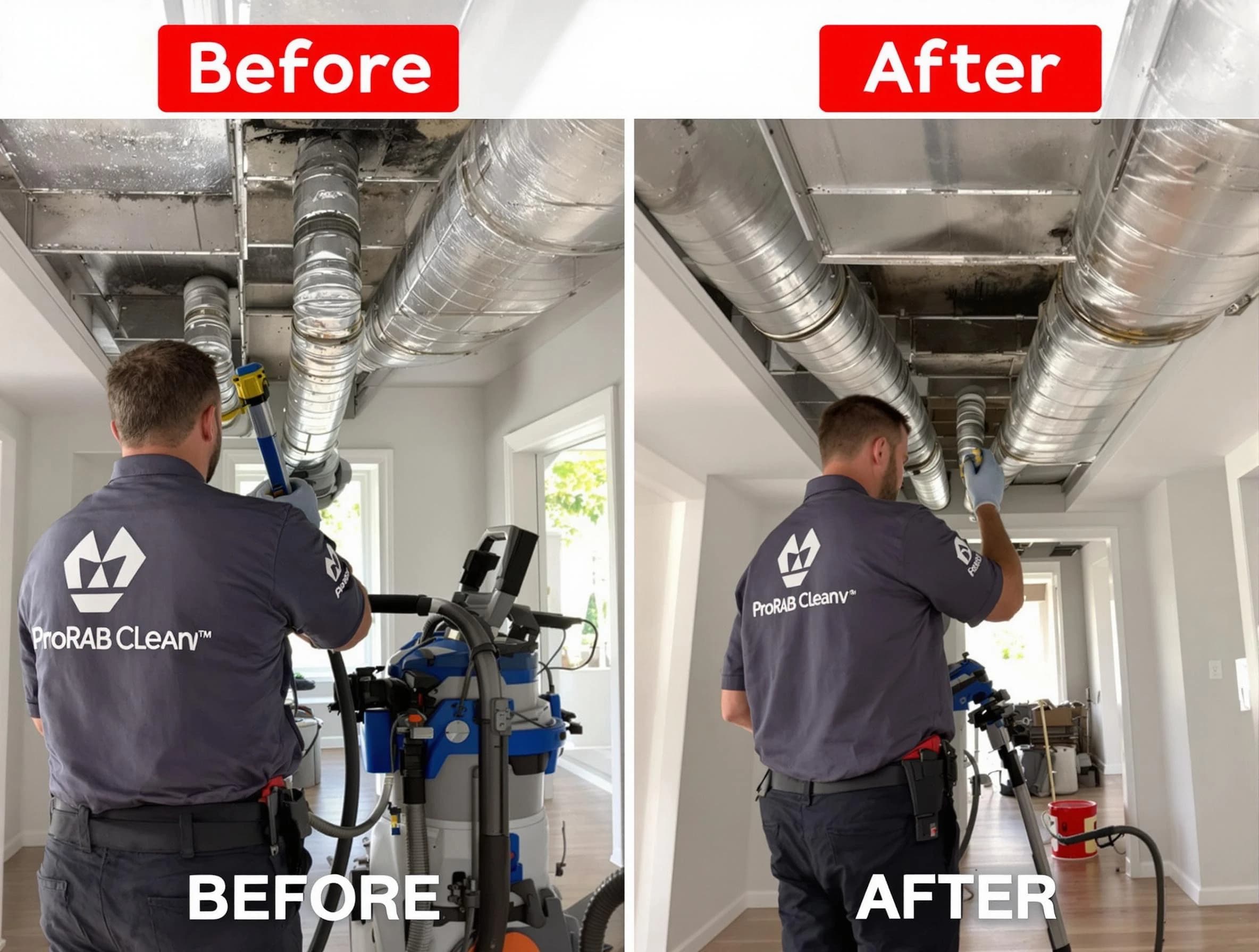 Sylacauga Air Duct Cleaning expert performing thorough residential duct cleaning in a Sylacauga home