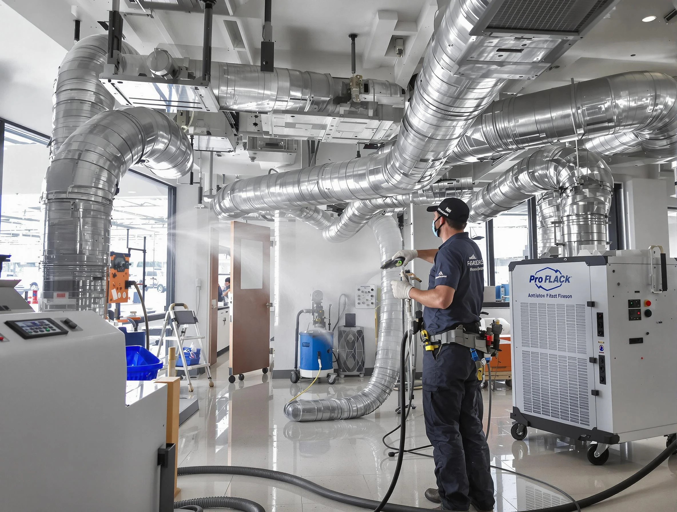 Negative Pressure Air Duct Cleaning in Sylacauga