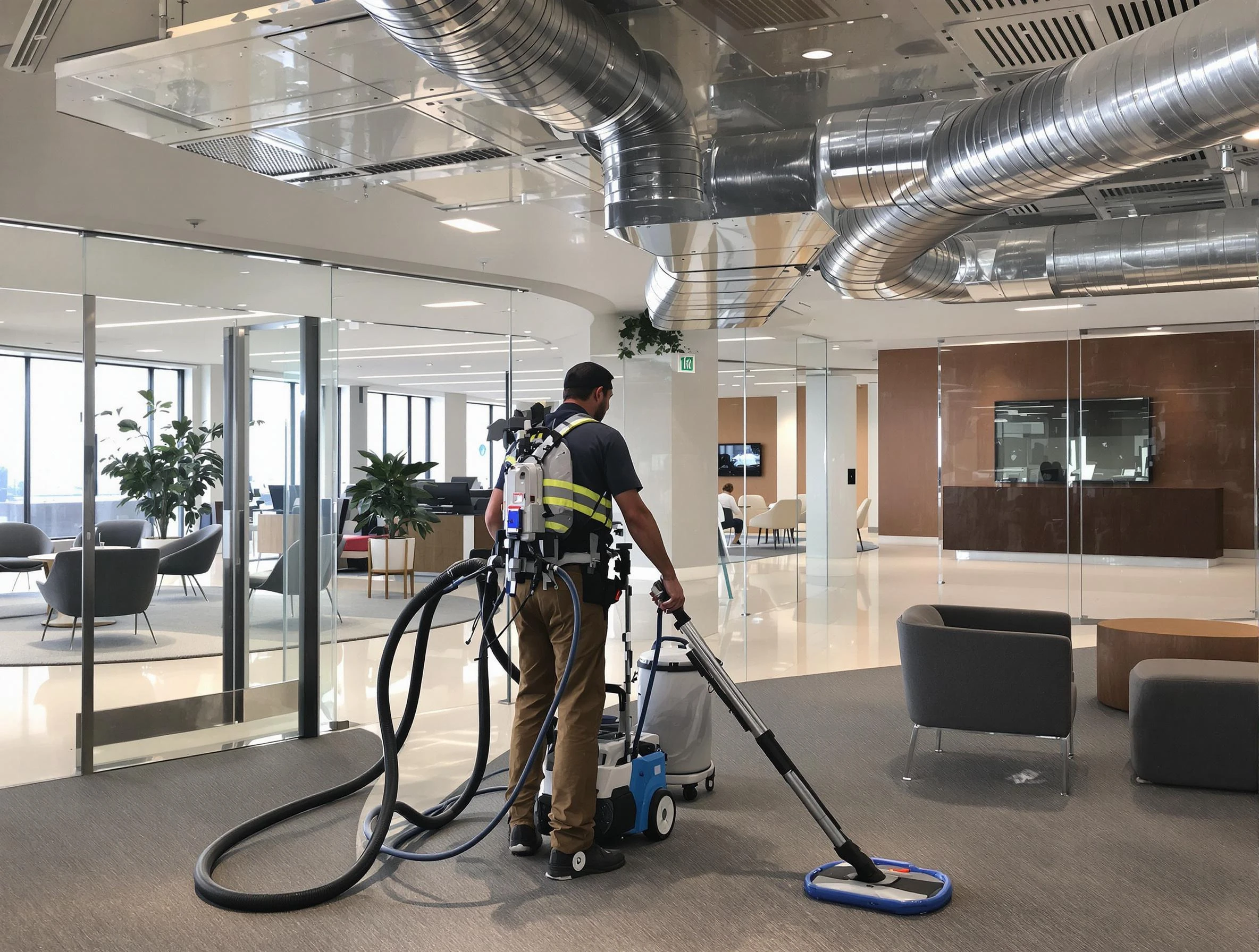 Commercial duct cleaning service by Sylacauga Air Duct Cleaning in Sylacauga