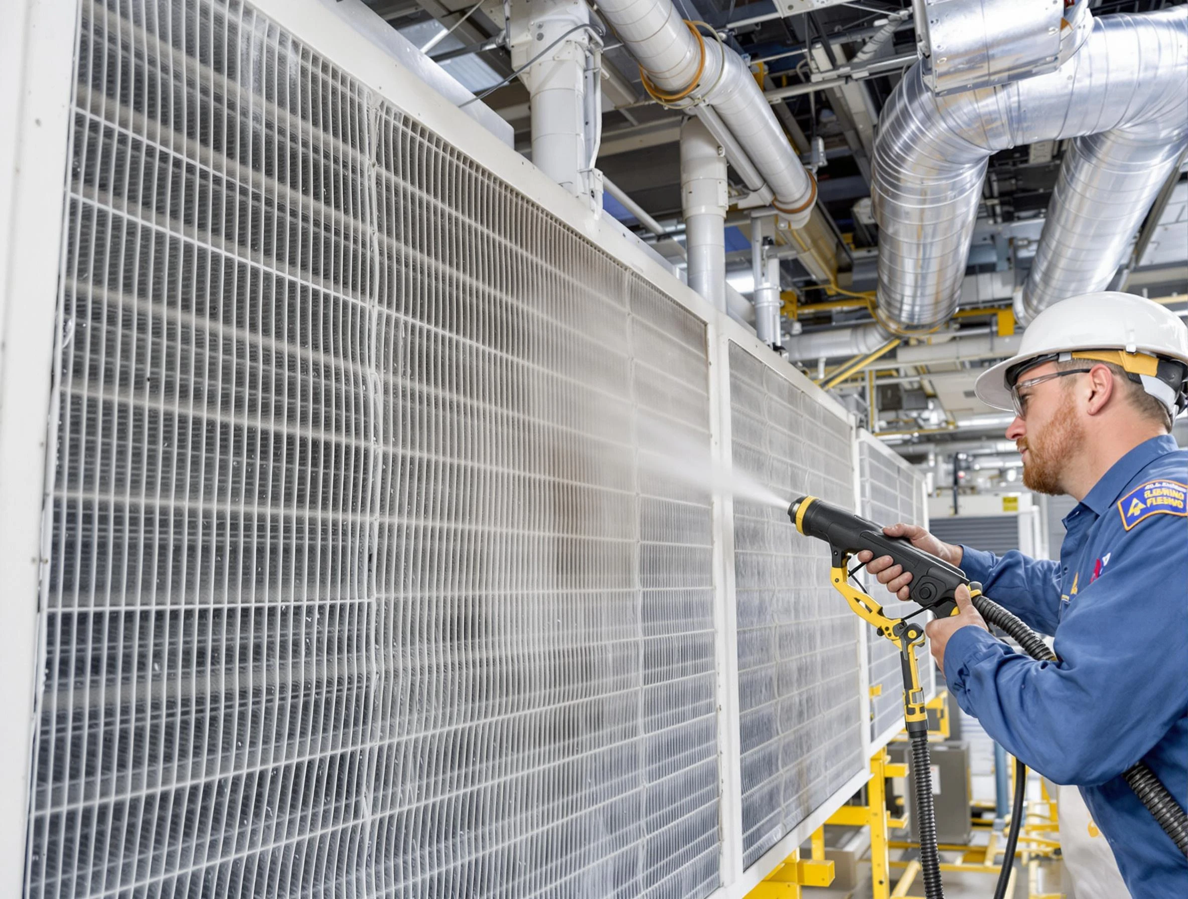 Professional commercial coil cleaning by Sylacauga Air Duct Cleaning in Sylacauga