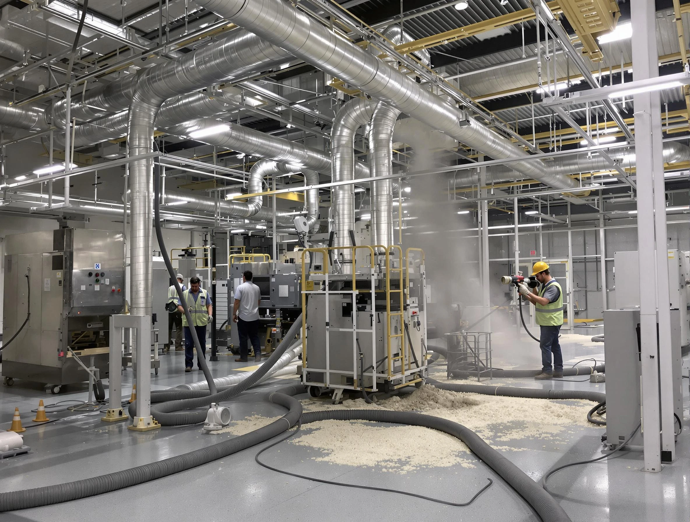 Heavy-duty industrial duct cleaning by Sylacauga Air Duct Cleaning in Sylacauga